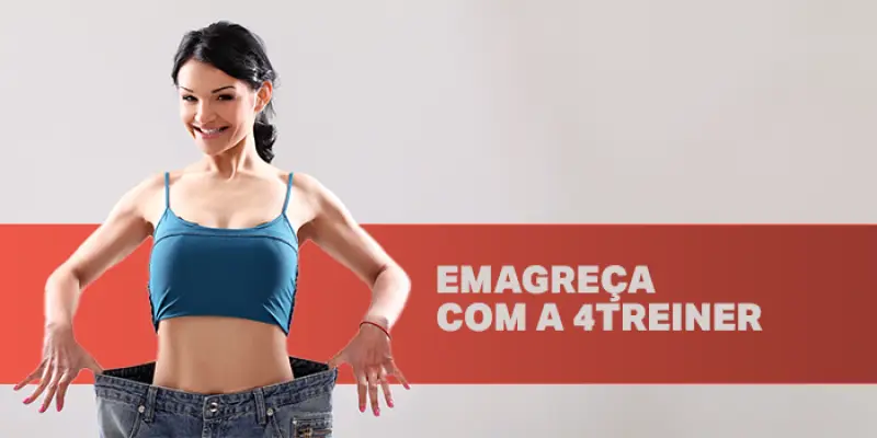 Descubra o poder do planejamento e acompanhamento da 4 Treiner. Conheça nosso plano de emagrecimento e perca peso com saúde e equilíbrio